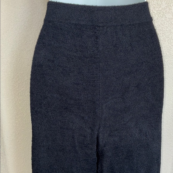 ENCORE by IDINA MENZEL Women's Plush Black Wide-Leg Pants, Elastic Waist. L - Picture 6 of 12